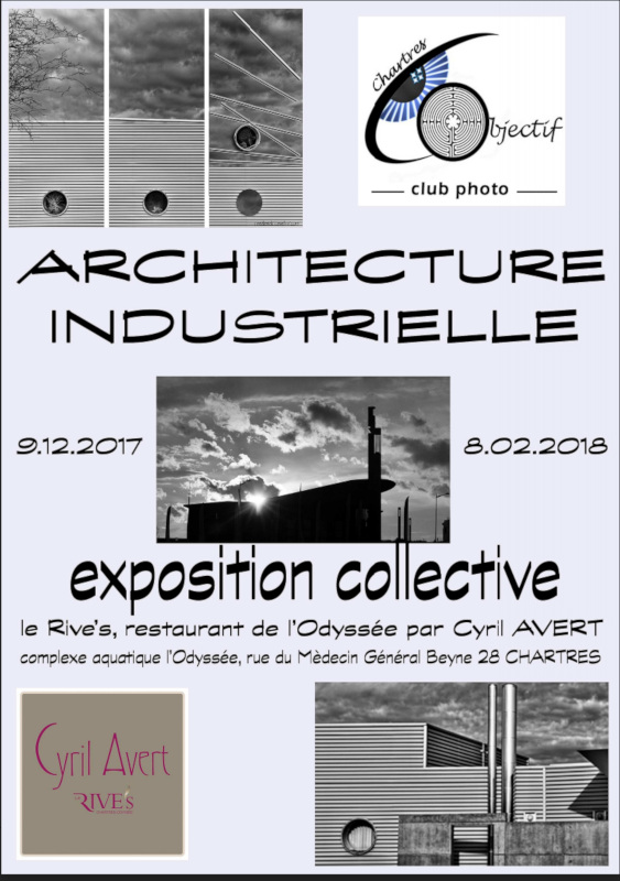 Exposition « Architecture de style industriel en noir et blanc » au Rive’s