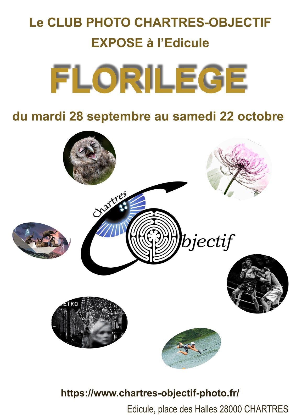Exposition « Florilège »  à l’Édicule