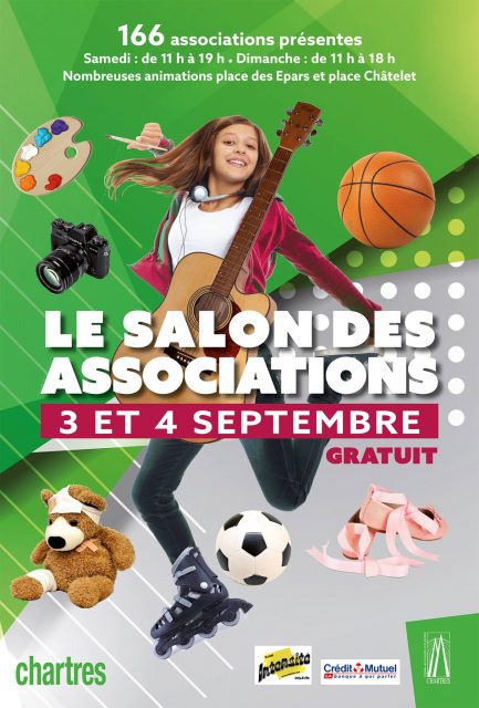 Chartres Objectif présent au salon des associations de Chartres 2016