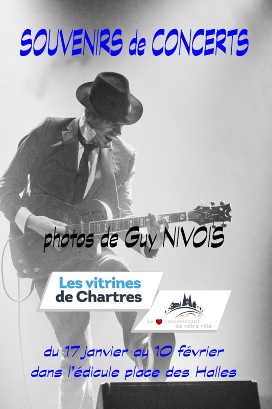 Guy Nivois expose place des Halles