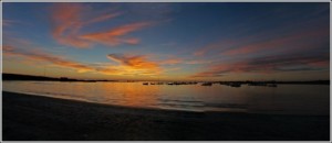 coucher de soleil            