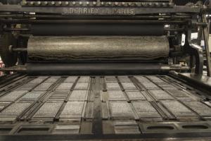 Eric Vincent - Machine à rouleaux d'impression