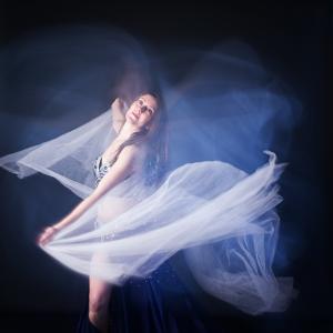 Florent Poulain - Sandra voile blanc