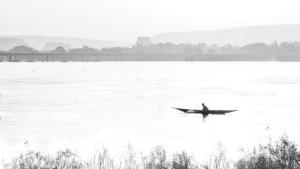 144_PENICAUD_Christophe_-_Pirogue_à_Bamako
